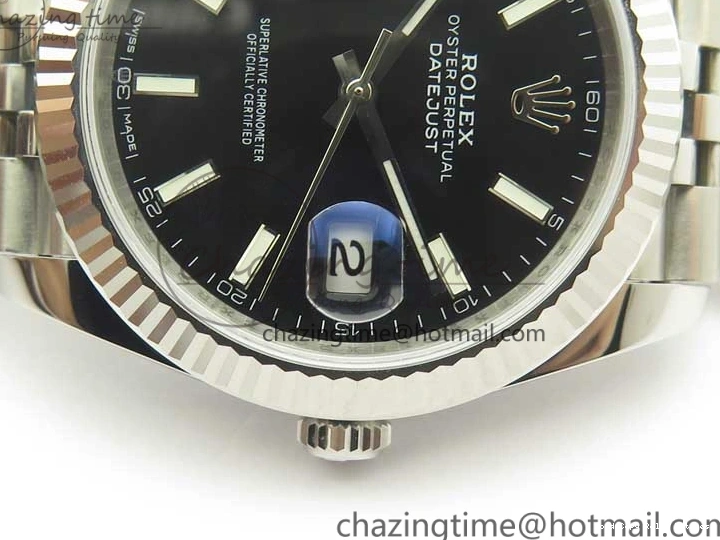 Best AAA Replica Sites Edition 3383 Jubilee Dial REF SS DateJust Bracelet 41 1:1 Black Stick Best A3235 on Markers V 126334 ComfortFit Clone 0118